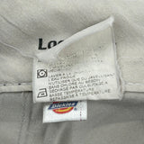 Dickies Cargo Shorts - 34W 12L Grey Cotton Blend