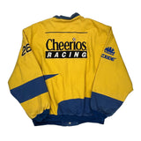 Roush Racing Jh Designs Cheerios Nascar Bomber Jacket - 4XL Blue Polyester
