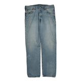 Levis 501 Jeans - 32W 30L Light Wash Cotton