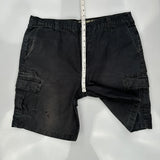 Dickies Cargo Shorts - 40W 10L Black Cotton