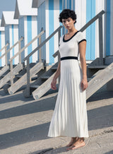 MAGNOLIA | Pointelle Knit Maxi Dress