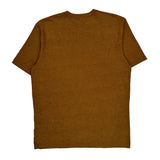Carhartt T-Shirt - Large Brown Cotton