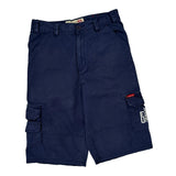 Ecko Unltd Cargo Shorts - 29W 12L Blue Cotton