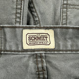 Schmidt Cargo Carpenter Pants - 34W 30L Gray Cotton