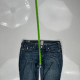 True Religion Slim Fit Jeans - 32W 31L Blue Cotton