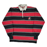 Canada Barbarian Striped Rugby Shirt - XL Red Cotton