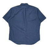 Blake Ralph Lauren Short Sleeve Shirt - XL Blue Cotton