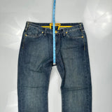 A-Style Hip Hop Jeans - 36W 30L Blue Cotton