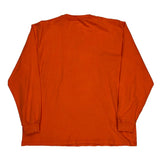 Dickies Long Sleeve T-Shirt - 2XL Orange Cotton