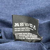 American Veterans Screen Stars Single Stitch T-Shirt - Large Blue Cotton Blend