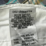 Levis Checked Cargo Shorts - 34W 11L Multicoloured Cotton