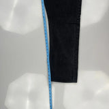 Levis 501 Jeans - 38W 30L Black Cotton