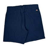 Dickies Chino Shorts - 36W 8L Navy Polyester Blend