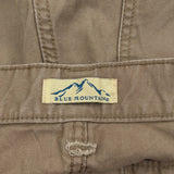 Blue Mountain Carpenter Trousers - 36W 30L Brown Cotton
