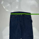 Dickies Carpenter Pants - 36W 32L Blue Cotton