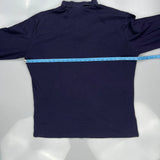 Polo By Ralph Lauren Long Sleeve Polo Shirt - XL Navy Cotton