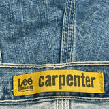 Lee Carpenter Jeans - 32W 30L Blue Cotton