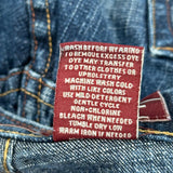 Epic Denim Shorts - 34W 15L Dark Wash Cotton