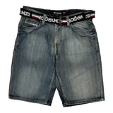 Ecko Unltd Denim Shorts - 32W 11L Gray Denim