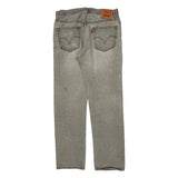 Levis 505 Jeans - 34W 34L Gray Cotton