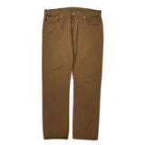 501 Levis Jeans - 36W 30L Brown Cotton