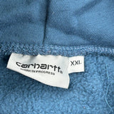 Work In Progress Carhartt Hoodie - 2XL Blue Cotton