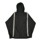 Adidas Windbreaker - Large Black Polyester