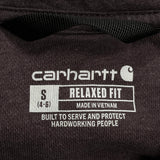 Carhartt Hoodie - Small Purple Cotton
