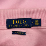Polo By Ralph Lauren Polo Shirt - Medium Pink Cotton