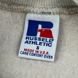 Made In USA Russell Athletic Sweatshirt - Small Grey Cotton