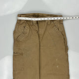 Carhartt Carpenter Trousers - 30W 30L Khaki Cotton