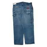 Dickies Carpenter Jeans - 36W 30L Blue Cotton