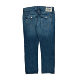 True Religion Skinny Jeans - 36W 30L Blue Denim