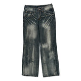 Unbranded Jeans - 31W 30L Acid Wash Denim