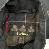 Barbour Wax Coat - Small Black Cotton