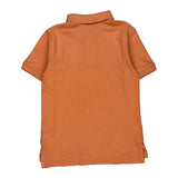 Age 10 Polo By Ralph Lauren Polo Shirt - Medium Orange Cotton