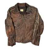 Cmm Leather Jacket - 2XL Brown Leather