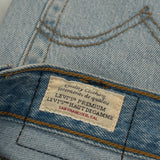 Levis Jeans - 28W UK 8 Light Wash Denim