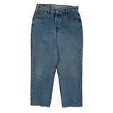 501 Levis Jeans - 28W UK 8 Blue Cotton