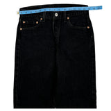 501 Levis Jeans - 29W 27L Black Denim