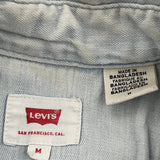 Levis Denim Shirt - Medium Light Wash Cotton