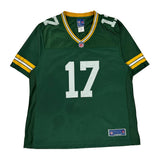 Green Bay Packers N.F.L. Football Jersey - Large Yellow Polyester