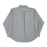Ralph Lauren Striped Shirt - Small Blue Cotton