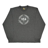 USA Carhartt Long Sleeve T-Shirt - 2XL Gray Cotton