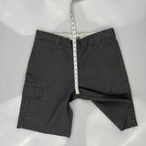 Dickies Cargo Shorts - 36W 12L Grey Cotton Blend