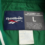 New Castle Athletic Staff Reebok Windbreaker - Large Green Polyester