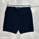 Tommy Hilfiger Chino Shorts - 34W 10L Navy Cotton