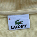 Lacoste Polo Shirt - XL Yellow Cotton