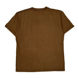 Hybrid Graphic T-Shirt - Large Brown Cotton