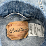 Levis Denim Jacket - XS Light Wash Cotton